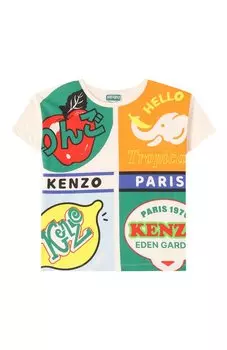 Хлопковая футболка Kenzo