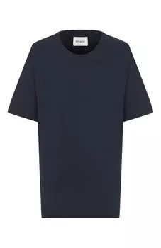 Хлопковая футболка Khaite