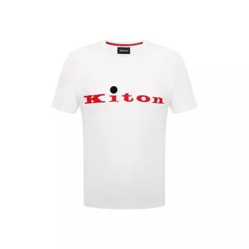 Хлопковая футболка Kiton