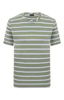 Хлопковая футболка Kiton