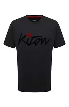 Хлопковая футболка Kiton
