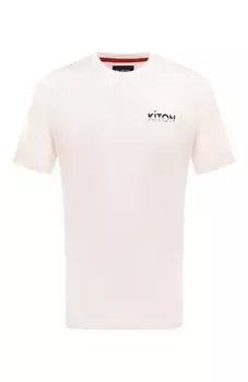 Хлопковая футболка Kiton