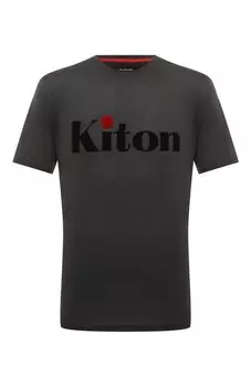 Хлопковая футболка Kiton
