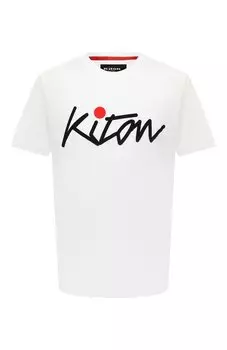 Хлопковая футболка Kiton