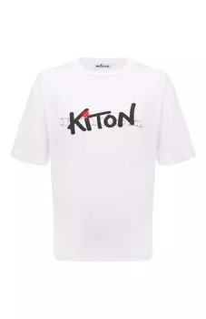Хлопковая футболка Kiton