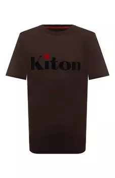 Хлопковая футболка Kiton