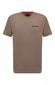 Хлопковая футболка Kiton