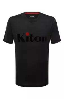Хлопковая футболка Kiton
