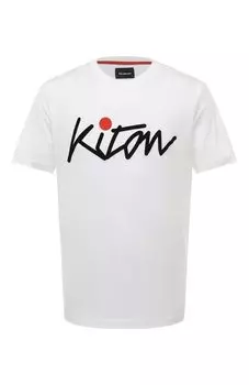 Хлопковая футболка Kiton