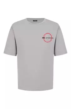 Хлопковая футболка Kiton