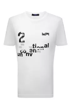 Хлопковая футболка KNT