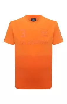 Хлопковая футболка La Martina