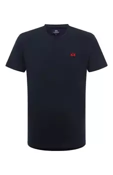 Хлопковая футболка La Martina