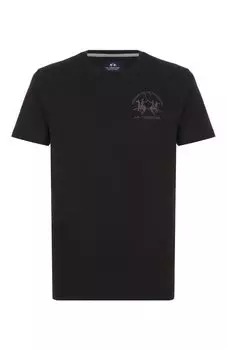 Хлопковая футболка La Martina