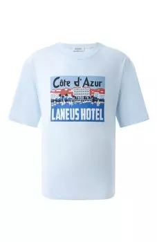 Хлопковая футболка Laneus