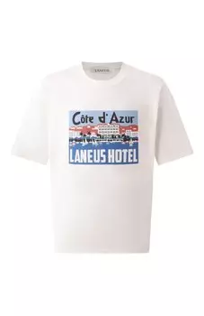 Хлопковая футболка Laneus