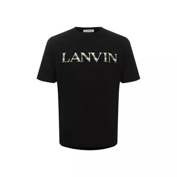 Хлопковая футболка Lanvin