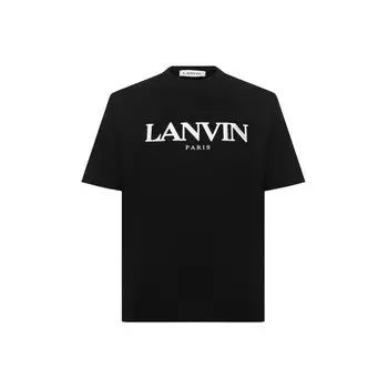 Хлопковая футболка Lanvin