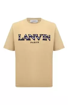 Хлопковая футболка Lanvin