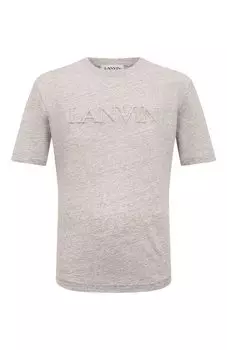 Хлопковая футболка Lanvin