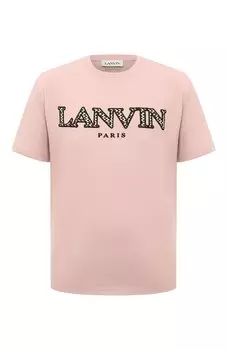 Хлопковая футболка Lanvin
