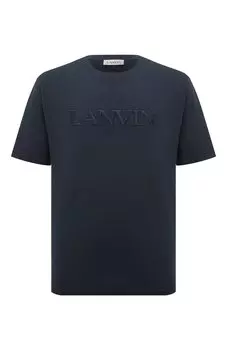 Хлопковая футболка Lanvin