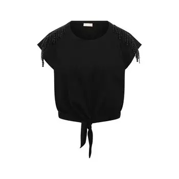 Хлопковая футболка Liu Jo