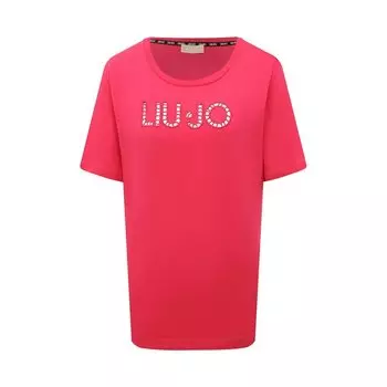 Хлопковая футболка Liu Jo
