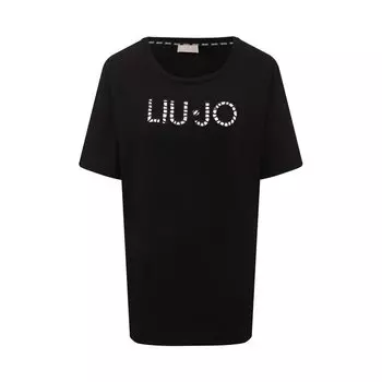 Хлопковая футболка Liu Jo