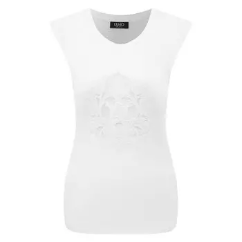 Хлопковая футболка Liu Jo