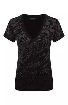 Хлопковая футболка Liu Jo