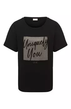 Хлопковая футболка Liu Jo