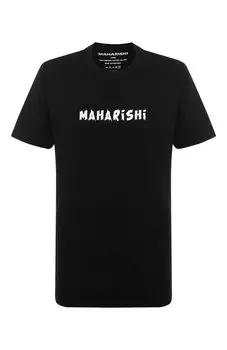 Хлопковая футболка Maharishi