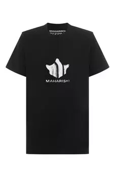 Хлопковая футболка Maharishi