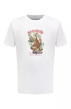 Хлопковая футболка Maharishi