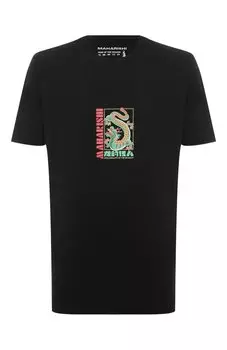 Хлопковая футболка Maharishi