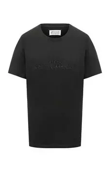 Хлопковая футболка Maison Margiela