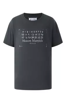 Хлопковая футболка Maison Margiela