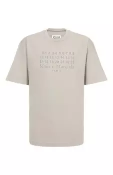 Хлопковая футболка Maison Margiela