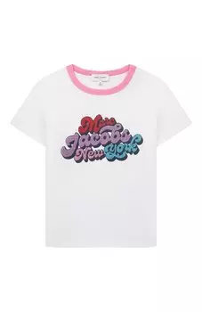 Хлопковая футболка MARC JACOBS (THE)