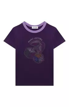 Хлопковая футболка MARC JACOBS (THE)