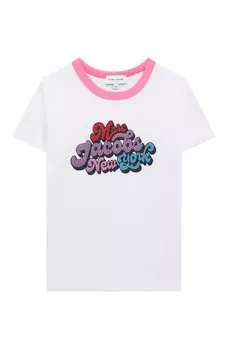 Хлопковая футболка MARC JACOBS (THE)