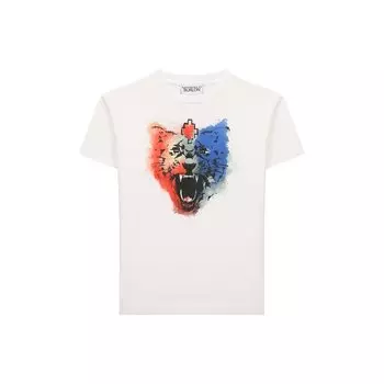 Хлопковая футболка Marcelo Burlon Kids of Milan