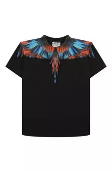 Хлопковая футболка Marcelo Burlon Kids of Milan