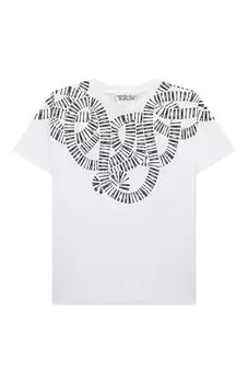 Хлопковая футболка Marcelo Burlon Kids of Milan