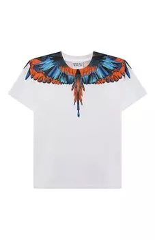 Хлопковая футболка Marcelo Burlon Kids of Milan