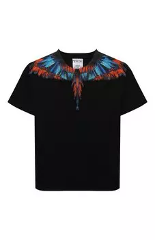 Хлопковая футболка Marcelo Burlon Kids of Milan