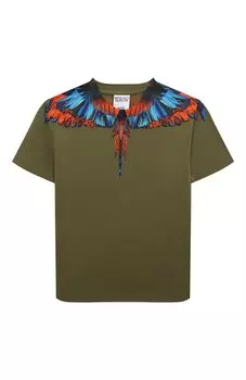 Хлопковая футболка Marcelo Burlon Kids of Milan