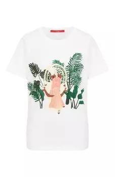 Хлопковая футболка Marina Sport