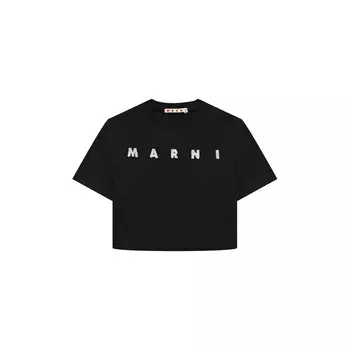 Хлопковая футболка Marni